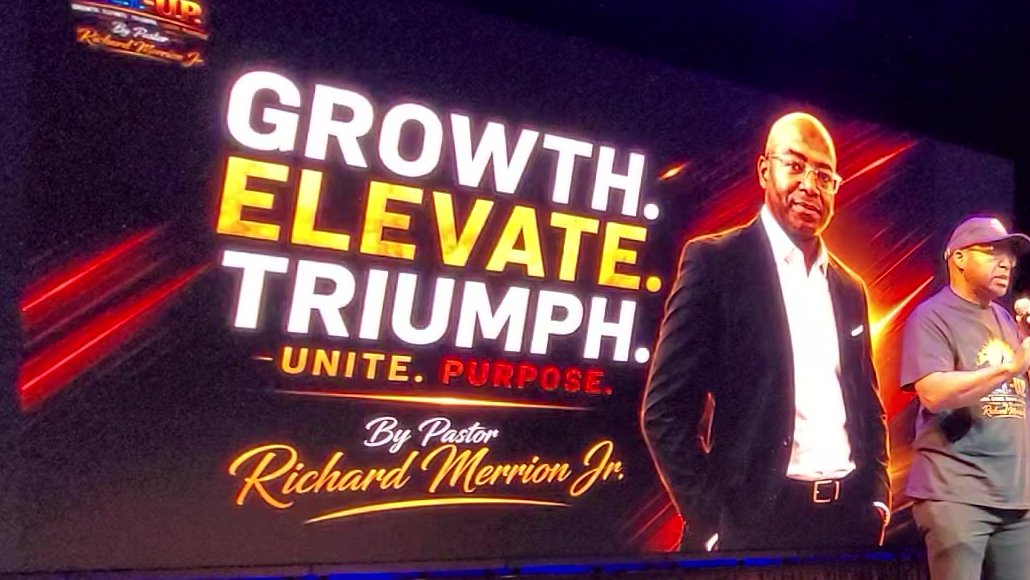 G.E.T.-U.P. by Pastor Richard Merrion Jr. on the big screen